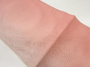 絽綴れ抽象霞模様織出し名古屋帯